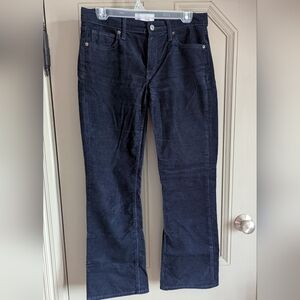 GAP Navy Baby Boot Corduroy Pants